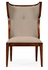 495047-SC-WAL-F001 Jonathan Charles Buckingham Greek Key Design Biedermeier Walnut Side Chair