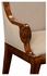 495051-AC-WAL-F001 Jonathan Charles Knightsbridge Walnut "Butterfly" Upholstered Armchair