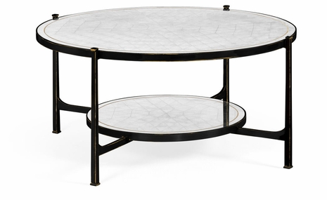 495073-B JC Modern Lux Transitional Bronze Coffee Table