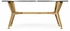 495077-LWO Jonathan Charles Midcentury Style Rectangular Oak Coffee Table