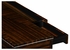 495174-AMA Jonathan Charles Fine Furniture JC Modern - Soho Macassar Ebony Console Table With White Brass Detail