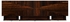 495174-AMA Jonathan Charles Fine Furniture JC Modern - Soho Macassar Ebony Console Table With White Brass Detail