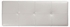 495188-AMA-L014 Jonathan Charles Macassar Ebony Bench, Upholstered in White Leather