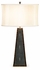 495225-MAS JC Modern Metropolitan Faux Macassar Ebony & Anthracite Shagreen Table Lamp