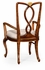 495301-AC-BMA-F001 Jonathan Charles Knightsbridge Antique Mahogany Brown Dining Armchair