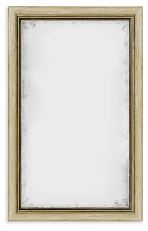 495331-LMA JC Edited Artisan Rectangular Limed Acacia Antique Mirror