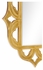 495336-GIL Jonathan Charles Moroccan Gilded Antique Gold-Leaf Mirror