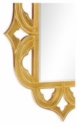 495336-GIL Jonathan Charles Moroccan Gilded Antique Gold-Leaf Mirror
