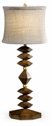 495358-CAW Jonathan Charles Camden Diamond Table Lamp