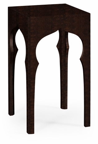 495373-EBF Jonathan Charles Moroccan Square Lamp Table (Ebonized)