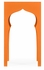 495373-PPC Jonathan Charles Square lamp table (Pumpkin Cream)