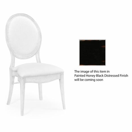 495380-PHB-F001 Jonathan Charles Buckingham Spoon Back Upholstered Stacking Dining Chair