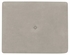 495550-BEC-L013 JC Modern Belgravia Dressing Stool In Grey Leather