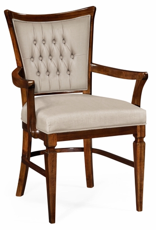 495565-AC-DST-F001 JC Modern Octavia Dining Armchair In Mazo Fabric