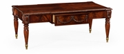 495566-MAH Jonathan Charles Buckingham Rectangular Coffee Table With Drawers