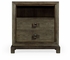 495650-LGC Jonathan Charles Nightstand in light grey chestnut
