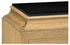 495652-NCO JC Modern Cosmo Chest Of Drawers In Natural Oak With Black India Marble Top