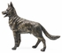 495695-DBR Jonathan Charles Antique Dark Bronze German Shepherd Dog