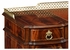 495697-AMB Jonathan Charles Federal Style Mahogany Desk with Base Inlay