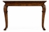 495727-LBM Jonathan Charles Cosmo Brown Mahogany Rectangular Console Table