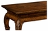 495727-LBM Jonathan Charles Cosmo Brown Mahogany Rectangular Console Table