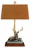 495761-DBR Jonathan Charles Cosmo Deer Table Lamp