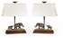 495762-SET-DBR Jonathan Charles Cosmo A Pair Of Elephant Table Lamps