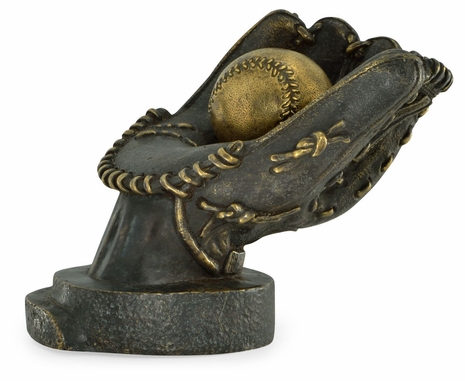 495769-BRS-026 Jonathan Charles Cosmo Baseball Glove With Removable Baseball