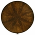 495831-LBM Jonathan Charles Brompton Drum Table With Reeded Edge