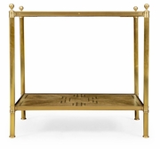 495865-EBO Jonathan Charles Rectangular English Brown Oak Side Table