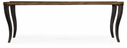 495866-DBW Jonathan Charles Large Square Curved Daniella & Burl Walnut Coffee Table1369x770x464