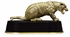 495925-DBR Jonathan Charles Dark Bronze Antique Catamount statue