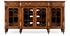 499122 Jonathan Charles Duchess Burl & Mother Of Pearl Glazed Display/Entertainment Cabinet with Burr Walnut Light - Nc High Lustre On Veneer Finish