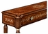 499207-BRW Jonathan Charles Duchess Burl & Mother Of Pearl Console