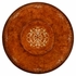 499321-59D-BRW Jonathan Charles Duchess 59" Burl & Mother Of Pearl 59" Round Dining Table (Lazy Susan)
