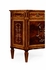 499341-MAM Jonathan Charles Regency Small Mahogany & Mother Of Pearl Side Cabinet