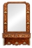 499395 Jonathan Charles Duchess Burl And Mother Of Pearl Inlaid Hall Mirror