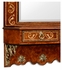 499395 Jonathan Charles Duchess Burl And Mother Of Pearl Inlaid Hall Mirror