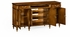 499416-BRW-MOP Jonathan Charles Duchess Burl And Mother Of Pearl Inlaid Sideboard (Wood Door)