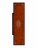 499416 Jonathan Charles Duchess Burl And Mother Of Pearl Inlaid Glazed Display And Entertainment Cabinet (Wood Door) with Burr Walnut Light - Nc High Lustre On Veneer Finish