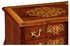499488-MAM-MOP Jonathan Charles Regency Mahogany Bedside Chest With Mother Of Pearl & Marquetry