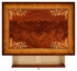 499506-MAM-MOP Jonathan Charles Regency Mahogany Side Table With Mother Of Pearl & Marquetry