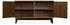 500011-GBP JC Modern Eclectic Chestnut Cabinet With Textured Bronze Antique Rub-Through Doors