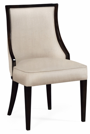 500019-SC-EDG-F001 JC Modern Eclectic Dining Side Chair, Upholstered In Mazo