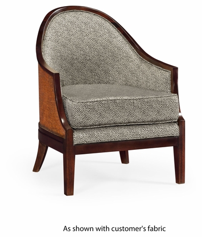 500036-SKM-FCOM JC Modern Langkawi Occasional Armchair, Upholstered In Com