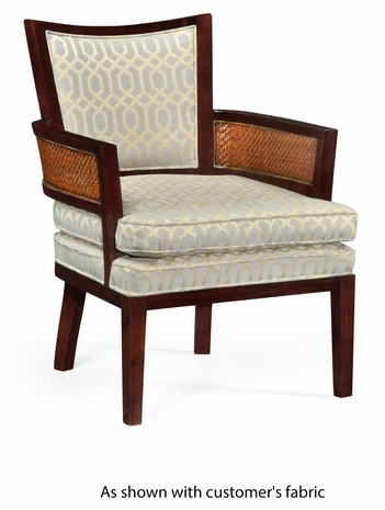 500037-SKL-FCOM JC Modern Langkawi Occasional Armchair, Upholstered In Com