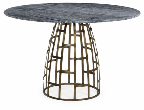 500040-51D-LBA JC Modern Dining Table With Geometric A