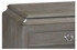 500064-SGO Jonathan Charles Small Pewter Oak Chest of Drawers