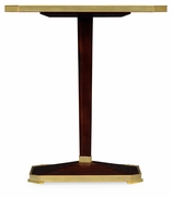 500105-EBA Jonathan Charles Rectangular Macassar Ebony Side Table