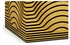 500164-SWB Jonathan Charles Fine Furniture JC Modern - Op Art Op Art Bright Satinwood Cube